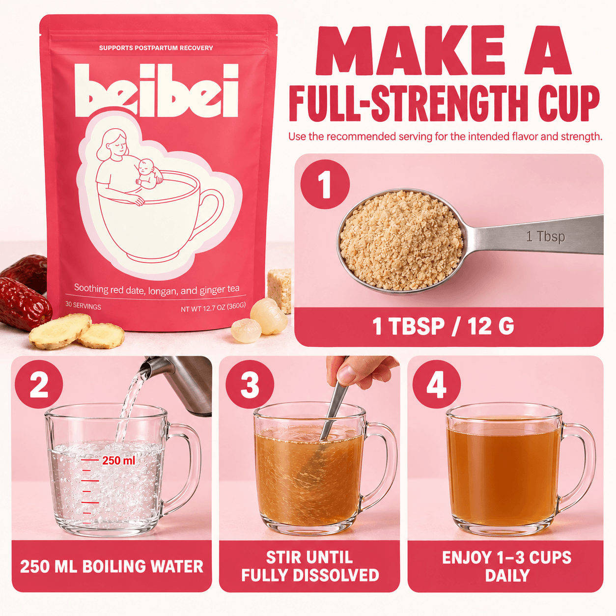 MamaFlow Red Date Tea